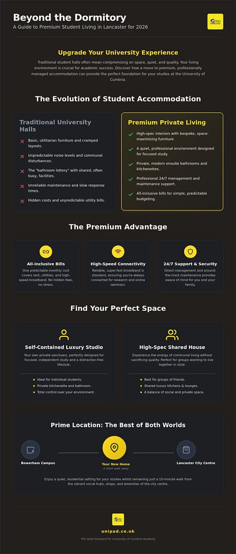 University of Cumbria Accommodation Lancaster: The 2026 Luxury Living Guide