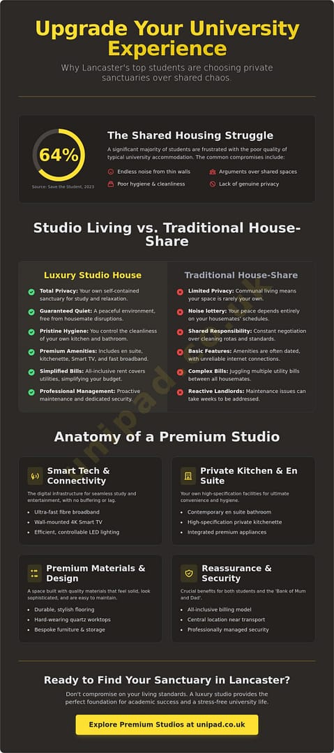 What is a Studio House? The Ultimate Guide to Private Student Living in Lancaster