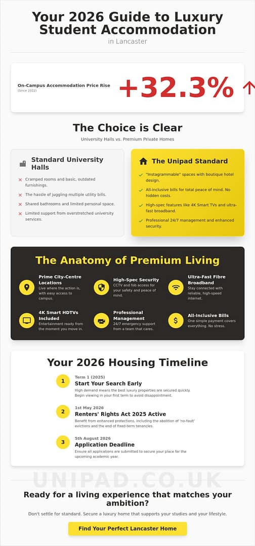 Lancaster Student Accommodation: The Complete 2026 Guide to Luxury Living
