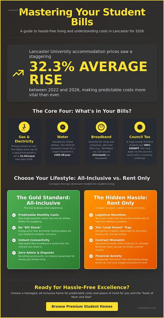Student Bills Explained: The 2026 Guide to All-Inclusive Living in Lancaster